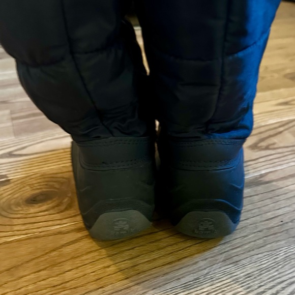 Kamik Black Kids Snow cozy Winter Boots - Picture 6 of 8